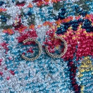 Kendra Scott gold Maggie hoops